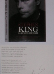 Stephen King: Illustrated Companion makieta z autografem Bev'a Vincenta - obrazek