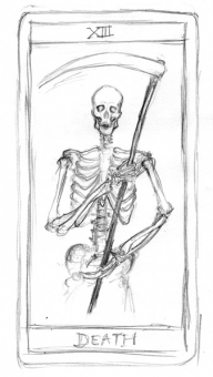 death card rough - obrazek