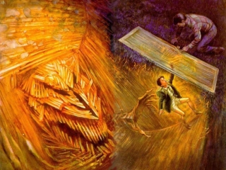 Ned Dameron - The Plaster Man Roared - obrazek