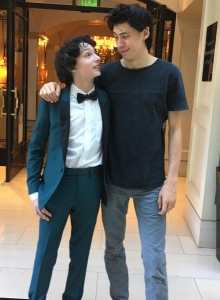 Finn Wolfhard i Owen Teague (zdjÄcie Owen Teague) - obrazek