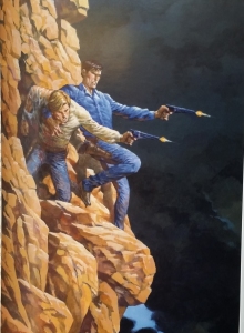 "The Dark Tower V Wolves of Calla" - ilustracja Bernie Wrightsona - obrazek