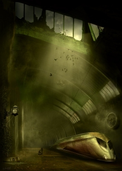 The Dark Tower - Trainstation in The Lud City - obrazek