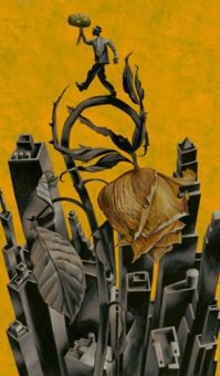 Nocna Zmiana - Dave McKean - CzĹowiek, ktĂłry kochaĹ kwiaty - obrazek