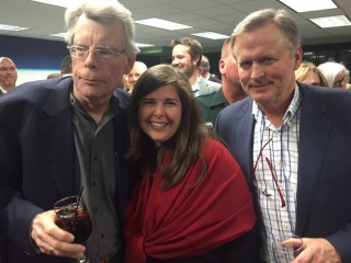 Stephen King & John Grisham & Lisa Unger - 19 stycznia 2016 (zdjÄcie Lara Shelton) - obrazek