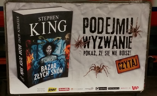 Bazar złych snów - billboard metro Centrum