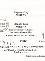 Misery (Polski Związek Niewidomych) - obrazek