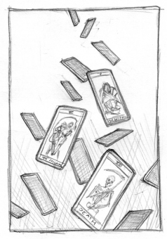 the drawing of the three rough - obrazek