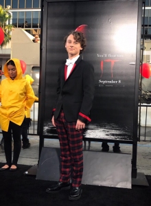 Wyatt Oleff na premierze To - obrazek