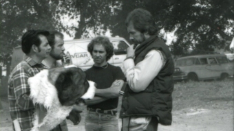 Lewis Teague oraz Karl Lewis z gĹowÄ Cujo (2) - obrazek