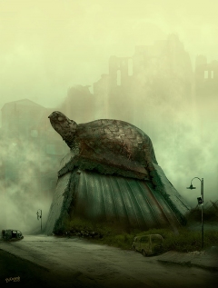 The Dark Tower - Lud City Turtle's Street - obrazek