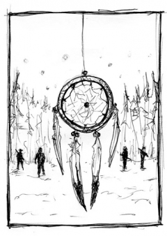 Dreamcatcher - sketch - obrazek